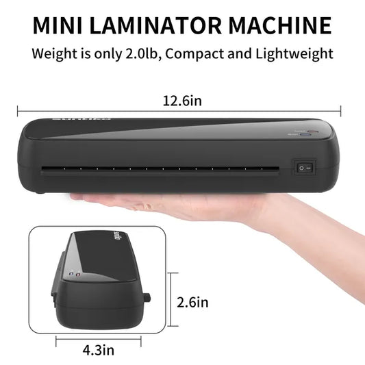 Versatile Laminator Machine – Quick Warm Up & Fast A4/A5/A6 Document Photo Laminator