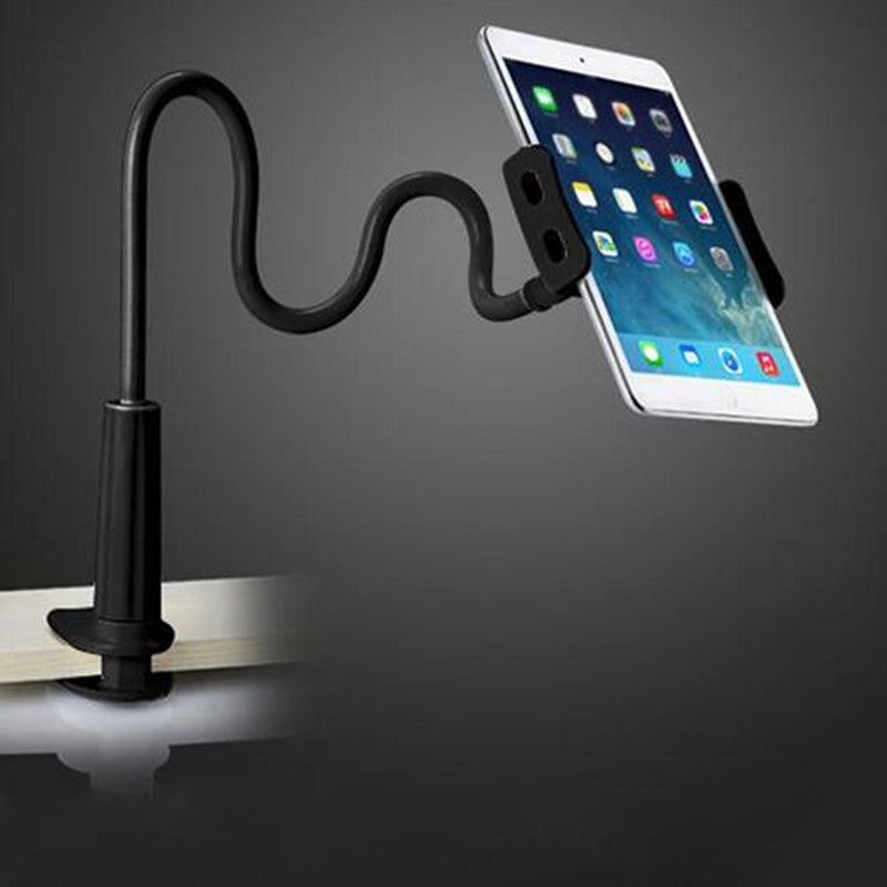 360° Rotating Spiral Base Lazy Mobile Phone and Tablet Stand – Universal Adjustable Holder