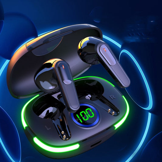 Smart Touch Stereo Bluetooth Headset – Wireless Noise Reduction Earphones with Mic