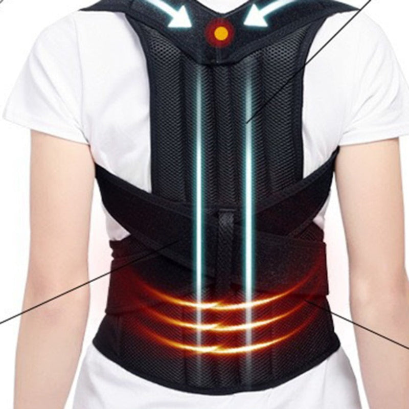 Adjustable Spine Posture Corrector – Back Brace for Pain Relief & Alignment Support