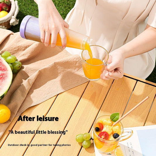 Portable Electric Juicer – USB Rechargeable Juice Blender Cup