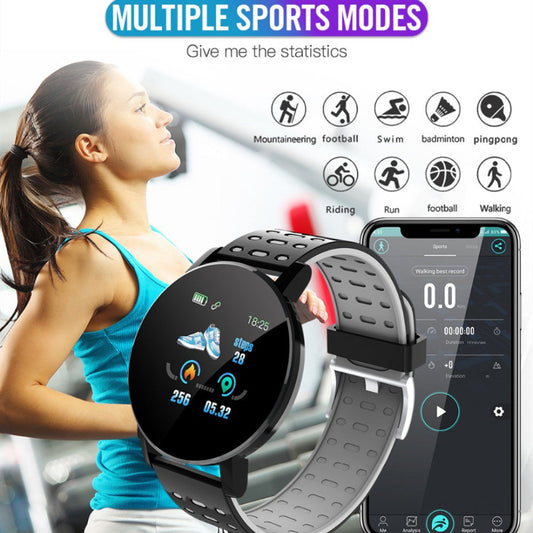 Bluetooth Smart Watch – Fitness & Call Tracker