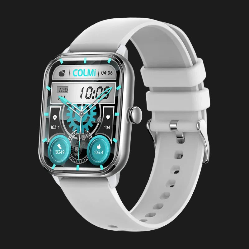 Full screen smartwatch heart rate monitor step tracker music control Bluetooth call fitness wearable