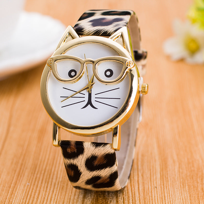 Lovely cartoon children watch colorful kids wristwatch with fun design and durable strap