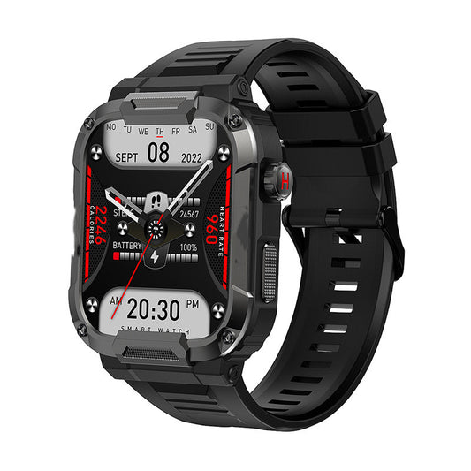 MK66 smartwatch with Bluetooth call and 400mAh large battery fitness lifestyle tracker