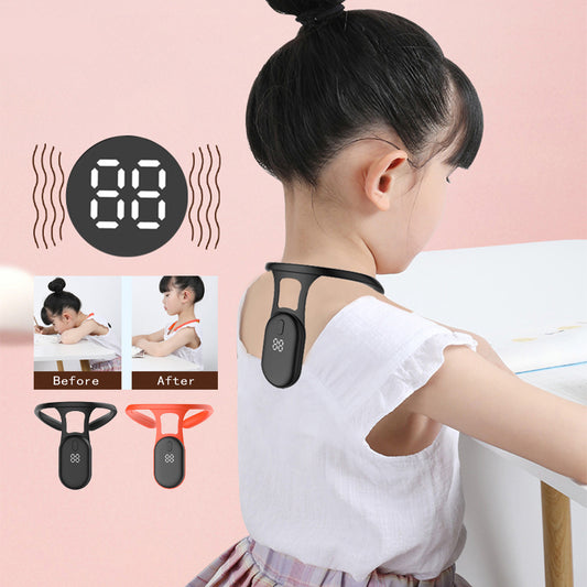 Smart posture corrector device for kids real-time slouch reminder wearable back support