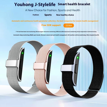 Smart sports watch fitness bracelet with heart rate monitoring and step counter