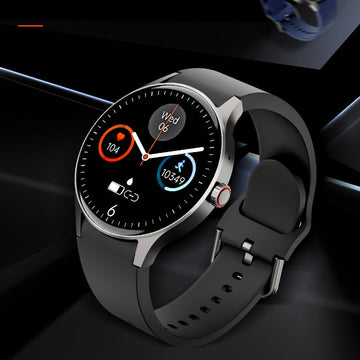 Smartwatch blood sugar detection and heart rate health monitoring wearable fitness tracker