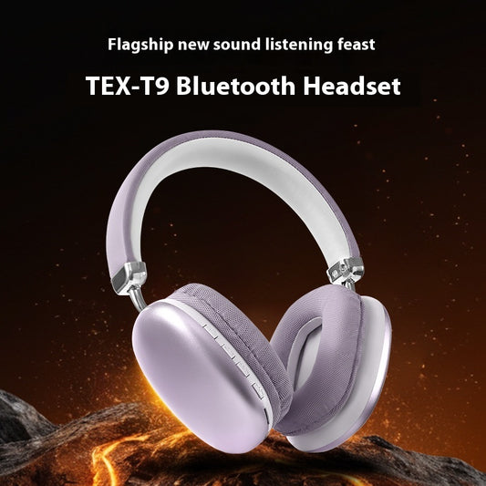 TEX-T9 Bluetooth wireless head-mounted headset with noise reduction and ergonomic design