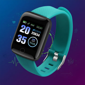 Smart Sports Bracelet – Blood Pressure & Fitness Tracker