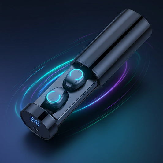 Binaural mini cylindrical headphones 