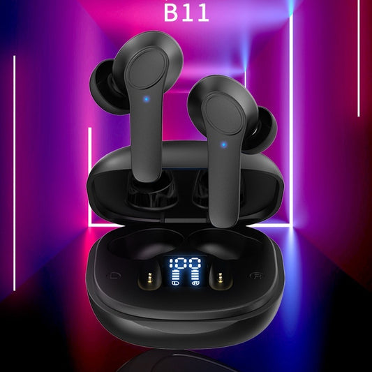 Wireless Bluetooth translation headphones portable in-ear real-time language translator earbuds for travel and study