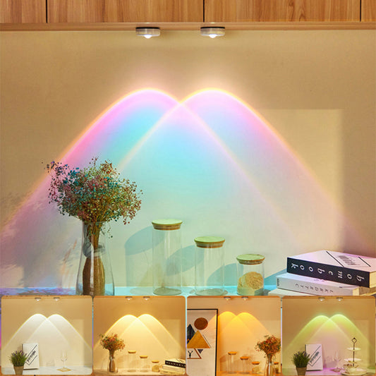 Wireless LED closet and kitchen lights battery powered night lamp for cabinet, bedroom, and home decoration