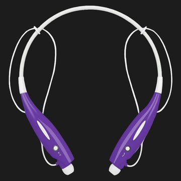 Wireless stereo neckband headphones sport in-ear magnetic IPX4 waterproof earbuds with mic for running gym