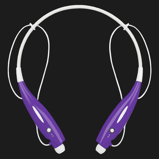 Wireless stereo neckband headphones sport in-ear magnetic IPX4 waterproof earbuds with mic for running gym