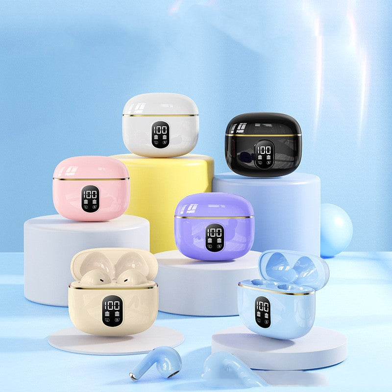 X87 Touch TWS Bluetooth earphones with noise reduction and digital display wireless headset