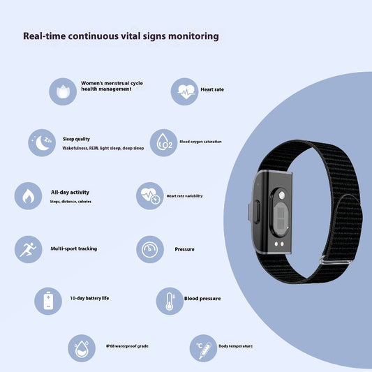 Smart Sports Watch – Heart Rate & Fitness Bracelet
